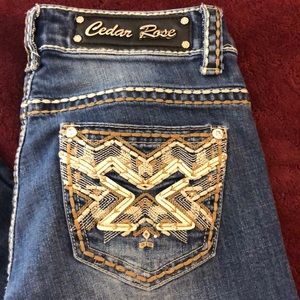 BRAND NEW Cedar Rose jeans size 27